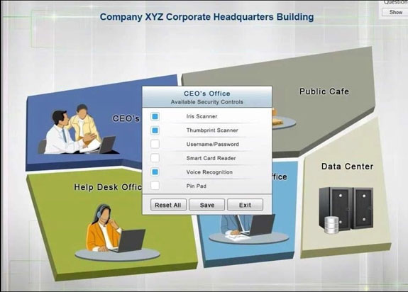 ‘Company XYZ Corporate Headquarters Building

CEO's office

Jeena) |