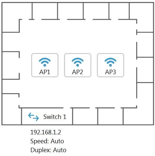 & Switch 1

192.168.1.2
Speed: Auto
Duplex: Auto