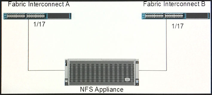 abric Interconnect A abric Interconnect B

NFS Appliance -